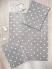 Комплект полотенец вафельных «Горох» - Фото 6