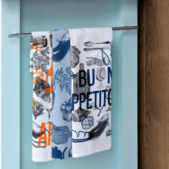 Комплект полотенец вафельных «Bon Appetit» - Фото 2