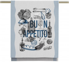 Комплект полотенец вафельных «Bon Appetit» - Фото 5