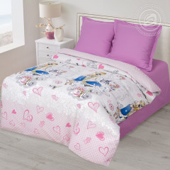 Комплект постельного белья «Розовые мечты» - Фото 1