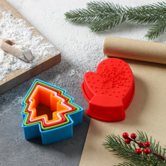Набор форм для печенья новогодний - Фото 3