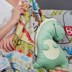 Подушка-игрушка декоративная «Динозаврик» - Фото 4