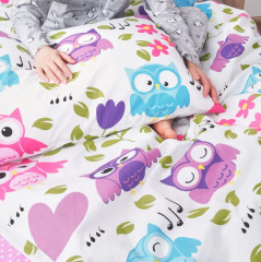 Комплект постельного белья «Funny owls» - Фото 6