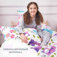 Комплект постельного белья «Funny owls» - Фото 11