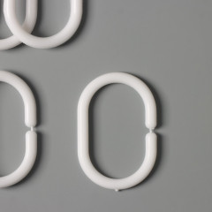 Набор колец для штор в ванную комнату - Фото 5