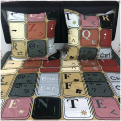 Комплект постельного белья «Клавиатура» - Фото 1