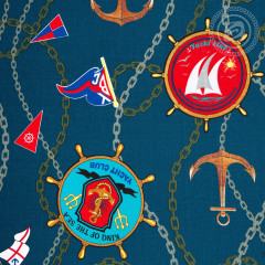 Полотенце пляжное «Яхт-клуб» - Фото 2