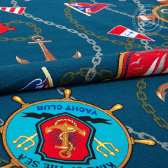 Полотенце пляжное «Яхт-клуб» - Фото 3