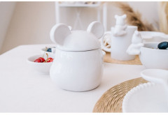 Сахарница с крышкой и ложкой «Мишка Отто» - Фото 7