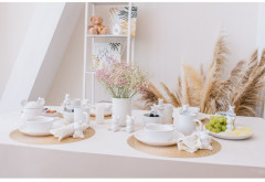 Сахарница с крышкой и ложкой «Мишка Отто» - Фото 8