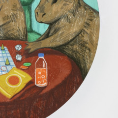 Комплект салфеток сервировочных «Капибары. Настольные игры» - Фото 2