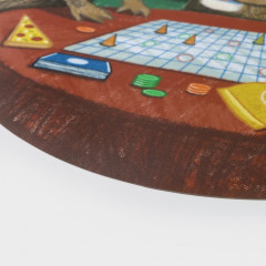 Комплект салфеток сервировочных «Капибары. Настольные игры» - Фото 3