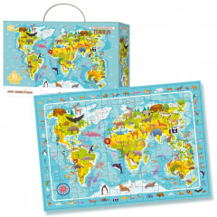 Пазл на внимательность «Мир животных» - Фото 1