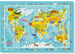 Пазл на внимательность «Мир животных» - Фото 2