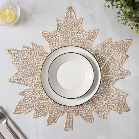 Набор салфеток сервировочных «Кленовый лист»