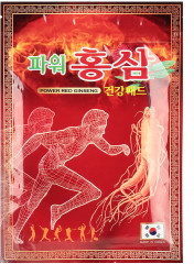 Набор пластырей для тела «Рower Red Ginseng Pad» - Фото 1