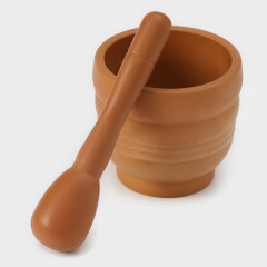 Ступка с пестиком «Кирпичный камень» - Фото 3