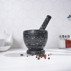 Ступка с пестиком «Чёрный камень» - Фото 5