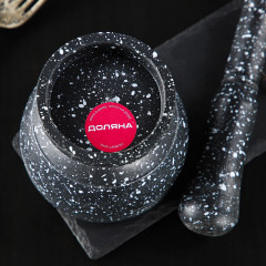 Ступка с пестиком «Чёрный камень» - Фото 10