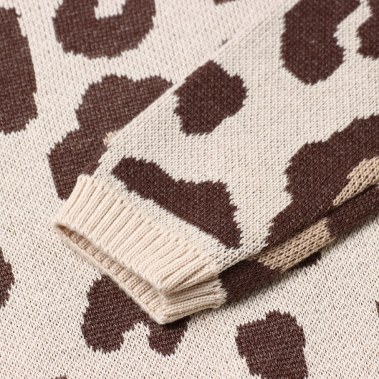 Джемпер для девочек Леопард