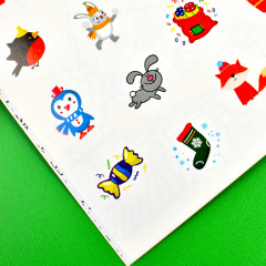 Раскраска с наклейками «С Новым годом» - Фото 4