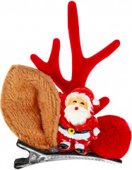 Набор заколок для волос «Дед Мороз» - Фото 1