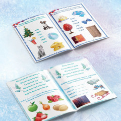 Учимся читать с Эльзой и Анной. Набор обучающих книг - Фото 5