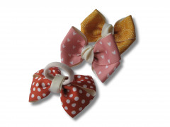 Набор бантов для волос ручной работы - Фото 1