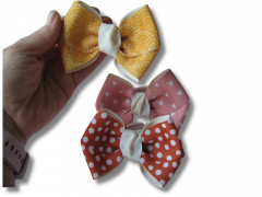 Набор бантов для волос ручной работы - Фото 6