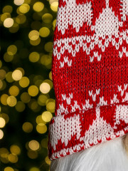 Украшение на бутылку «Праздничный гномик» - Фото 8