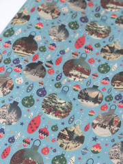 Набор упаковочной бумаги новогодней - Фото 1