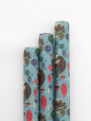 Набор упаковочной бумаги новогодней - Фото 4