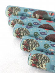 Набор упаковочной бумаги новогодней - Фото 2