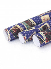 Набор упаковочной бумаги новогодней - Фото 4