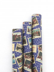 Набор упаковочной бумаги новогодней - Фото 5