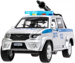 Модель инерционная «UAZ Pickup. Полиция» - Фото 12
