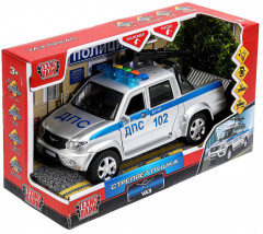 Модель инерционная «UAZ Pickup. Полиция» - Фото 14