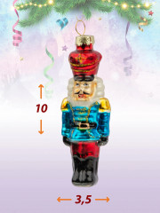 Игрушка ёлочная «Щелкунчик» - Фото 1