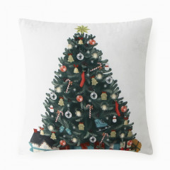 Подушка декоративная «Елочка с подарками» - Фото 3