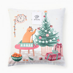 Чехол на подушку «Джингл белз» - Фото 4