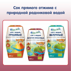 Сок с родниковой водой «Яблочно-вишневый» - Фото 4