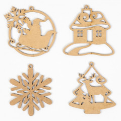 Набор ёлочных игрушек - Фото 2