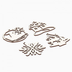 Набор ёлочных игрушек - Фото 3