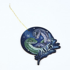 Ёлочная игрушка новогодняя «2025» - Фото 2