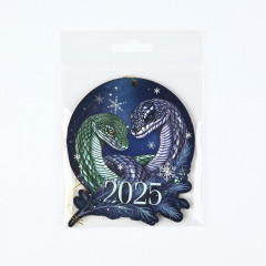 Ёлочная игрушка новогодняя «2025» - Фото 4