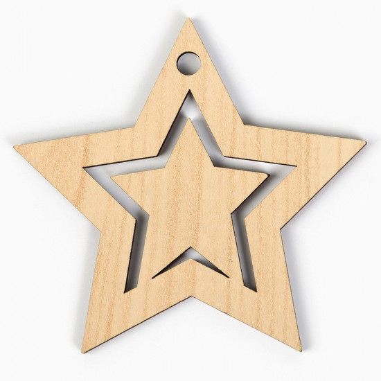 Ёлочная игрушка новогодняя «Звёздочка»