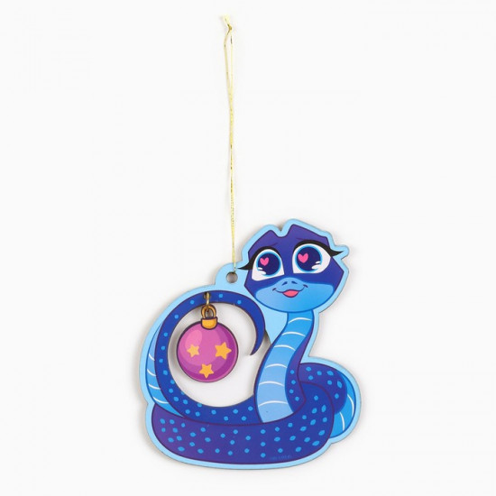 Ёлочная игрушка новогодняя «Змейка»
