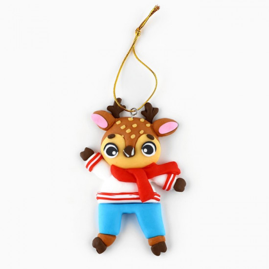 Ёлочная игрушка новогодняя «Олененок»
