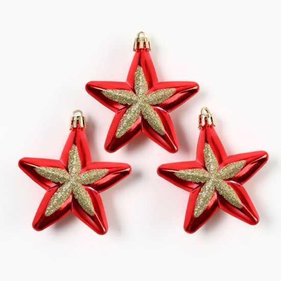 Ёлочные игрушки новогодние «Звёздочки»