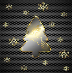 Набор салфеток сервировочных «Золотая ель» - Фото 2